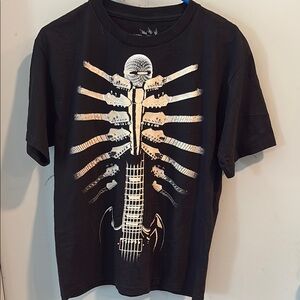 Underground Black Guitar Graphic Tee